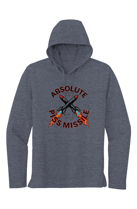 Blue Fire Long Sleeve Hoodie
