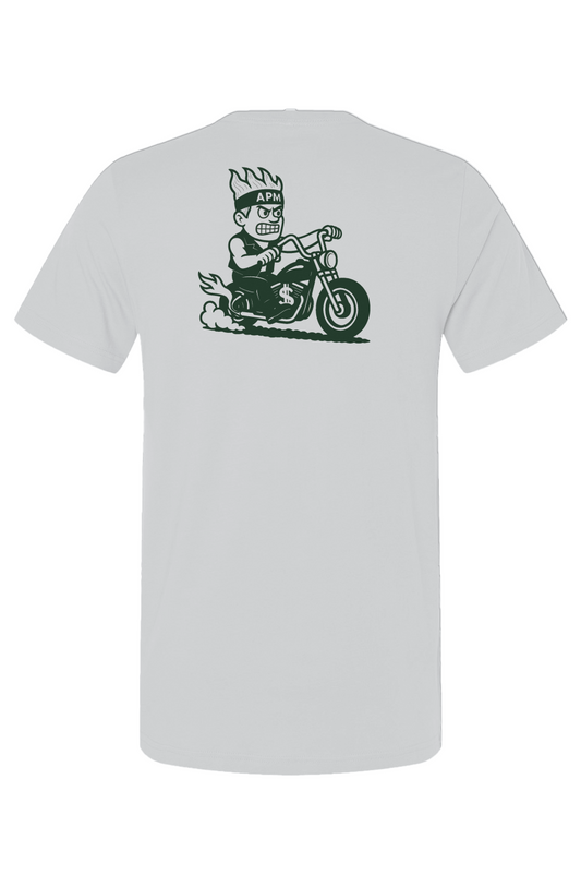 Missile Biker Canvas T Shirt