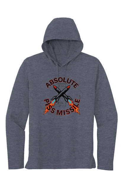 Blue Fire Long Sleeve Hoodie