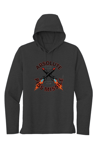 Blue Fire Long Sleeve Hoodie