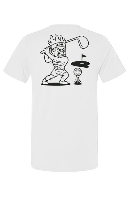 Missile Golf Canvas T Shirt