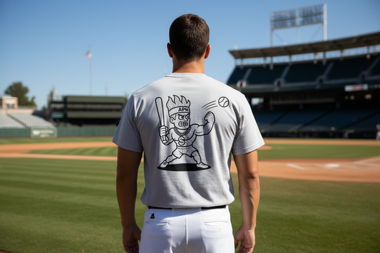 Missile Baseball Bling T Shirt