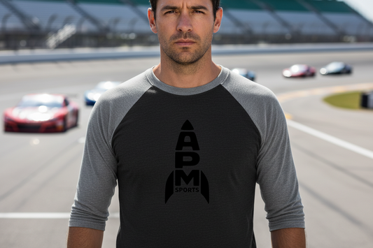 APM Sports Triblend Three-Quarter Tee