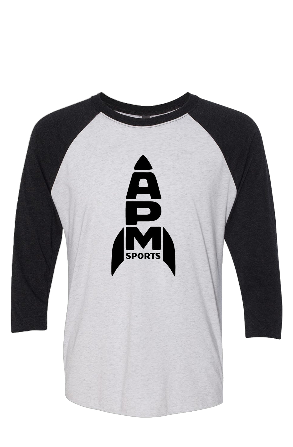 APM Triblend Three-Quarter Raglan Tee